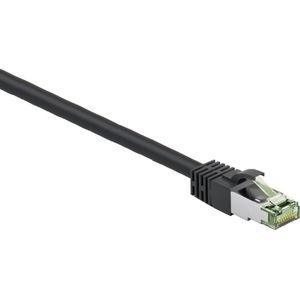 Premium - S/FTP CAT8.1 - Netwerkkabel - Zwart - LSZH - 2 Meter