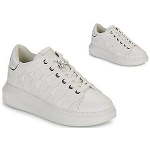 Karl Lagerfeld  KAPRI KC Emboss Lo Lace  Sneakers  dames Wit