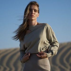 THEAD.  GRACE TOP  Blouses  dames Beige