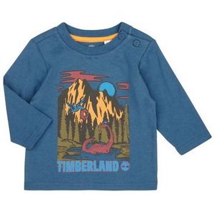 Timberland  TEE-SHIRT MANCHES LONGUES T60250  Shirts  kind Blauw