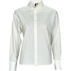 Vero Moda  VMMELIA LS SHIRT WVN  NOOS  Blouses  dames Wit