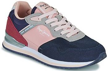 Pepe Jeans - PGS400007 - Hardloopschoenen - Veelkleurig - Plat - Vetersluiting - Casual