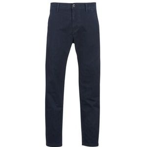 G-Star Raw  BRONSON STRAIGHT TAPERED CHINO  broeken  heren Blauw