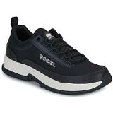 Sorel - Outing NW - Lage Sneaker - Zwart - Rubberen Profiel - Uitneembare Binnenzool