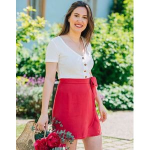 Céleste  CLEMENTINE  Rokken  dames Rood