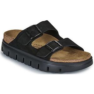 Birkenstock - Arizona - Muiltjes - Suèdeleer - Plateauhak 32 mm