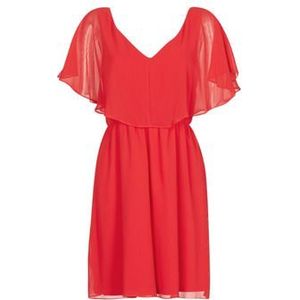 NAF NAF - Korte Jurk - Rood - Polyester