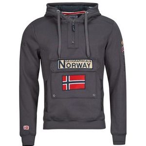 Geographical Norway - Gymclass Db Men 100 - Hoodie - Donkergrijs