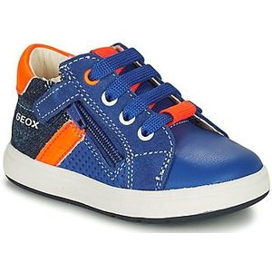 Geox  B BIGLIA B. B - NAPPA+DENIM SL  Sneakers  kind Blauw