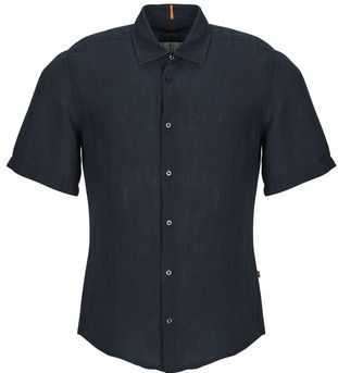 BOSS - Rash 2 - Overhemd - Blauw - Korte Mouw