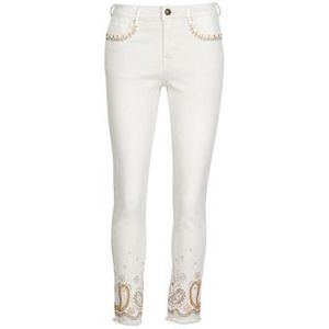 Desigual  PAISLEY  Broeken  dames Wit