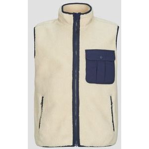 Levi's - JOONIE SHERPA VEST - Fleece Jack - Beige - Heren