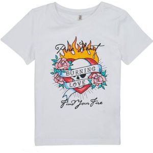 Only  KOGALICE-REG-S/S-BURNING-TOP-BOX-JRS  Shirts  kind Wit