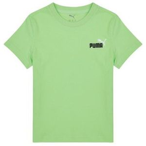 Puma  ESS 2 COLOR NO1 LOGO TEE  Shirts  kind Groen
