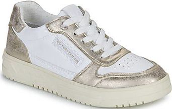 TOM TAILOR Sneakers - Goud/Wit - Modern Comfortabel Sportief