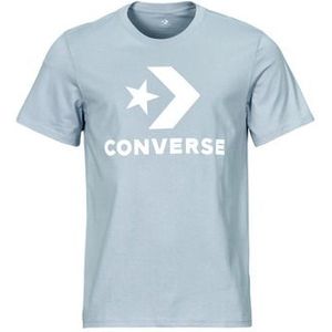Converse  LOGO STAR CHEV  SS TEE CLOUDY DAZE  Shirts  heren Blauw