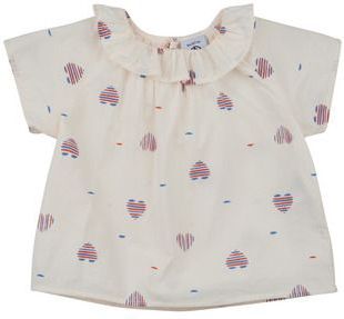 Petit Bateau - BARKI - Korte Jurk - Beige