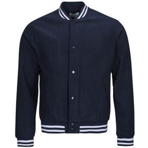 Jack &amp; Jones  JJZAC WOOL BOMBER  Jassen  heren Marine