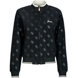 Guess  PAULINA FULL ZIP  Truien  dames Zwart