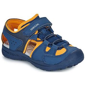 Geox - Vaniett - Sandalen - Lichtgrijs - Lycra/Synthetisch - Verstelbaar