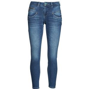 Freeman T.Porter - ALEXA HIGH WAIST CROPPED SDM - Skinny Jeans - Blauw