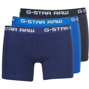 G-Star Raw  CLASSIC TRUNK CLR 3 PACK  Boxers heren Blauw