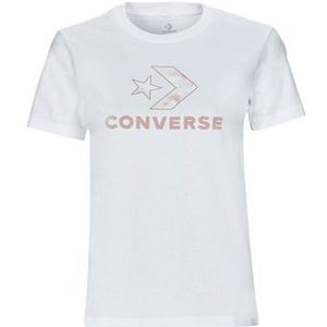 Converse  FLORAL STAR CHEVRON  Shirts  dames Wit