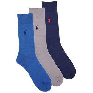 Polo Ralph Lauren  84023PK-MERC 3PK-CREW SOCK-3 PACK  kousen en sokken  heren Multicolour