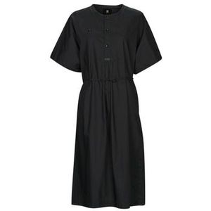 G-Star Raw  adjustable waist dress  jurken  dames Zwart