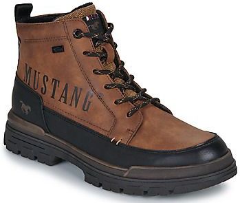 MUSTANG - Peppin - Veterboots - Cognac/Zwart