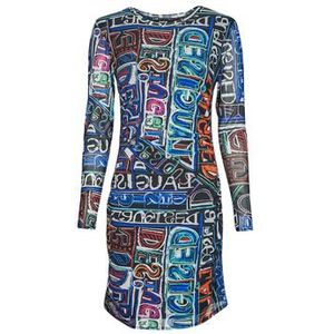 Desigual - VEST_LETTERING - Korte Jurk - Multicolour