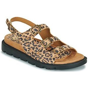 Unisa  ECHELON  sandalen  dames Bruin