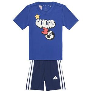 T-shirt met print en korte broek voor kinderen adidas Train Essentials Fun
