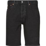Levi's - 501 Original - Korte Jeans - Geel - 100% Katoen, Regular Fit, Rits- en Knoopsluiting, Meerdere Zakken