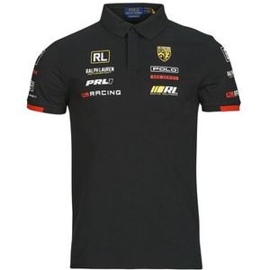 Polo Ralph Lauren - Stretch Piqué Polo - Zwart - Custom Slim Fit