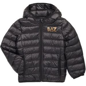Emporio Armani EA7  DOWN JACKET  jassen  kind Zwart