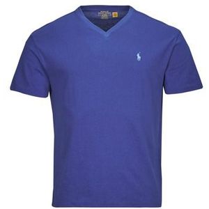 Polo Ralph Lauren  T-SHIRT AJUSTE COL V EN COTON  Shirts  heren Blauw