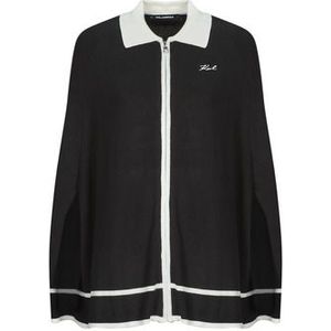 Karl Lagerfeld  COLLAR CAPE  Jassen  dames Zwart