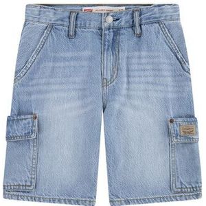 Levi's® Kids - Denim Cargo Shorts - Blauw - Denim