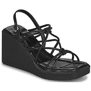 Bronx  New-wanda  sandalen  dames Zwart