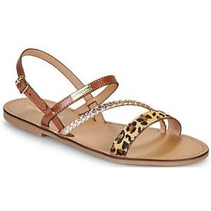 LES TROPEZIENNES PAR M. BELARBI BATRESSE - Stadssandalen - Luipaard Multi - Leer