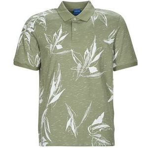 Jack &amp; Jones  JORCRAYON AOP POLO SS  Shirts  heren Kaki