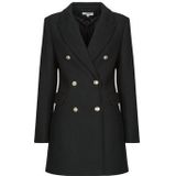 MORGAN - Halflange Jas - Zwart - Polyester