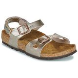Birkenstock Sandalen - Rio AS Kids BF - Sierlijk Taupe - Birkenstock - 26 - Sandalen