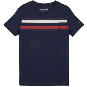 Tommy Hilfiger  GLOBAL STRIPE TEE S/S  Shirts  kind Marine