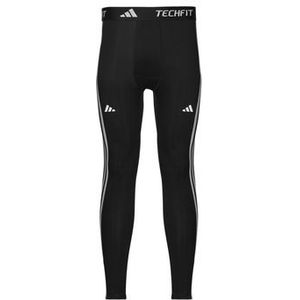 adidas  TECHFIT Compression Training 3-Stripes Long Tights  Broeken  heren Zwart