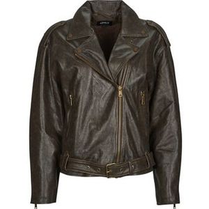 Only - ONLCOLE FAUX LEATHER - Leren Jas - Bruin