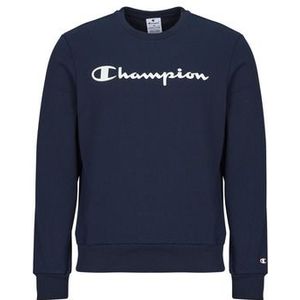 Champion - Script Logo Crewneck Sweater - Donkerblauw - Heren