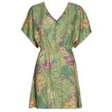 Roxy - Season Of Sun - Korte Jurk - Groen - Sportlijn-collectie