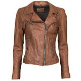 Oakwood - CLIPS 6 - Leren Jas - Bruin